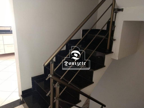 Sobrado Com 2 Dormitórios À Venda, 102 M² Por R$ 280.000,00 - Jardim Santo André - Santo André/sp - So3639