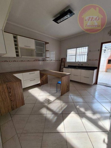 Imagem 7 de 25 de Sobrado À Venda, 136 M² Por R$ 590.000,00 - Canto Do Forte - Praia Grande/sp - So0767