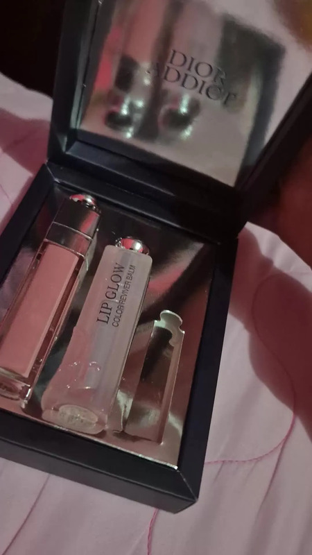 Kit labial Dior Addict brilho labial batom Maximazer com caixa de