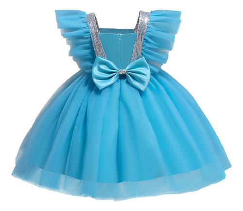 Vestido De Cumpleaños Con Tutú Para Niñas