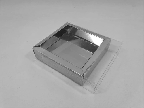 Caja 10x10 Funda Cristal (base Cartulina Premium) Pack X50