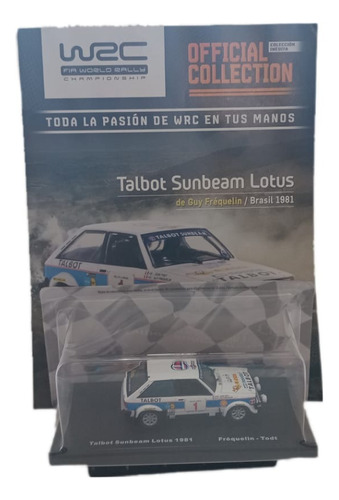 Auto Coleccion Rally Talbot Sunbeam Lotus ´81 Frequelin