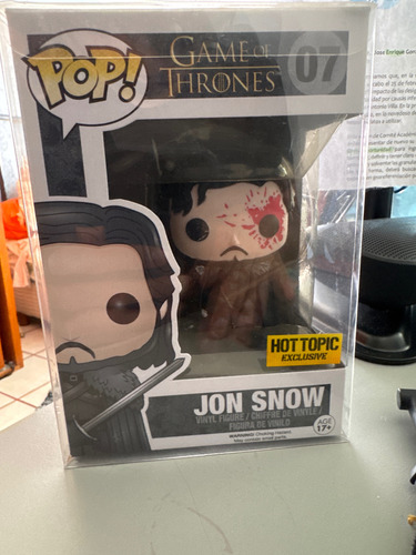 Funko Pop Jon Snow Hot Topic (Usado)