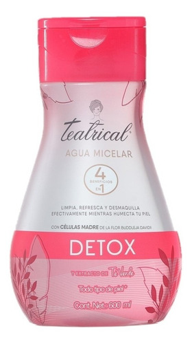 Teatrical Micelar Te Verde Detox 600 Ml