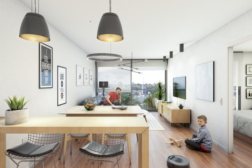 Imagen 2 de 13 de Venta Apartamento Monoambiente Pocitos Villa Dei Fiori