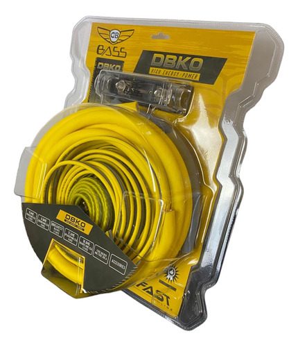 Kit De Instalacion Ampli Calibre 0 Db Bass Ultraflexible