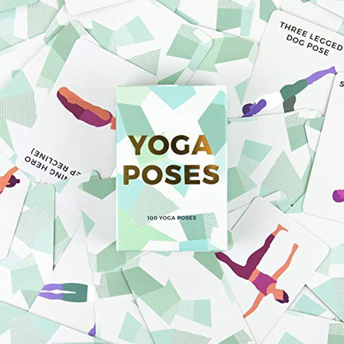 100 Tarjetas De Actividades De Poses De Yoga