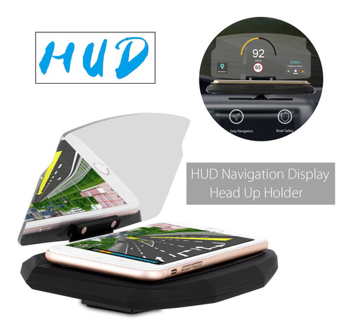 Universal 6.5 Coche Auto Hud Proyector Head Up Gps Pantalla