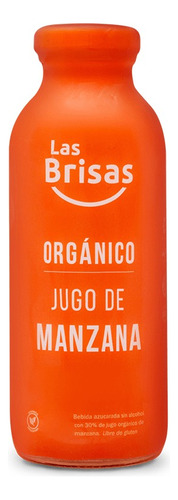 Jugo Orgánico Las Brisas Liviano Manzana 500ml Vegano