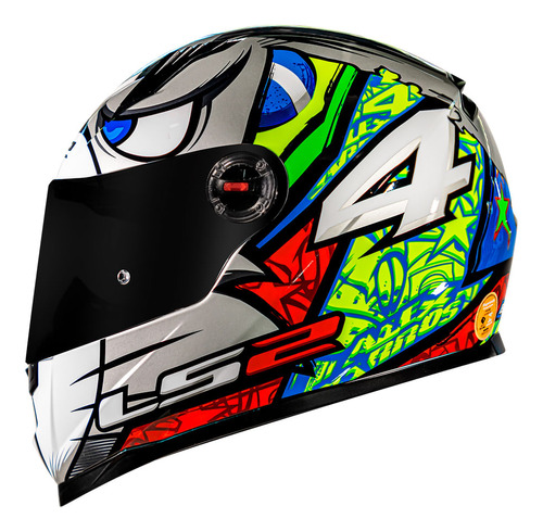 Capacete Ls2 Ff353 Rapid Alex Barros 