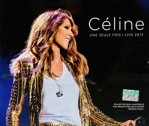 Céline Dion, Une Seule Fois Live 2003 2cds + Dvd Seminuevo