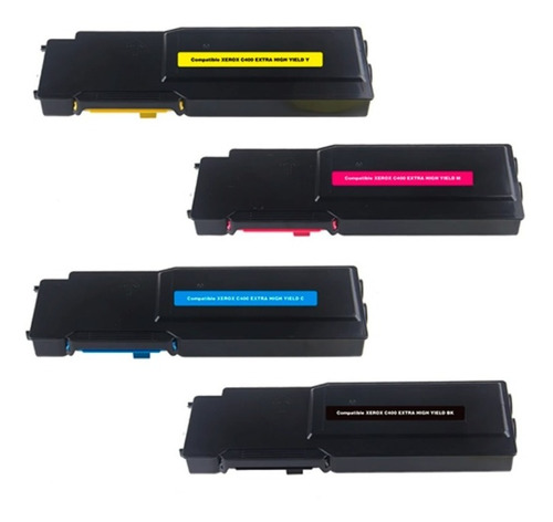 Kit 4 Toners Compatibles C400 Para Xerox Versalink C405 C400