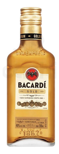 Ron Bacardi Oro 200ml