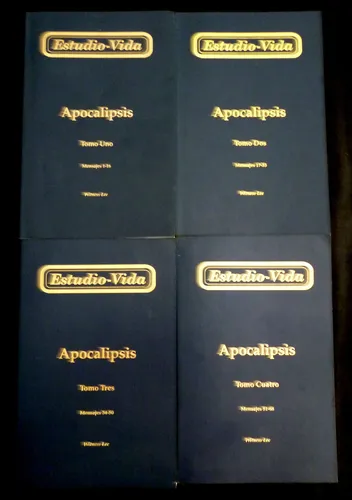 Estudio-vida Apocalipsis-4 Tomos-estudio Complet-witness Lee (Usado)