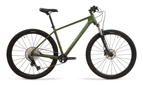 Bicicleta De Carbono Predicta Mtb 19 12 V Shimano Deore Verde