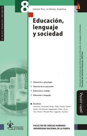 Imagen 1 de 2 de Revista Educación, Lenguaje Y Sociedad. Vol Viii, Nº 8
