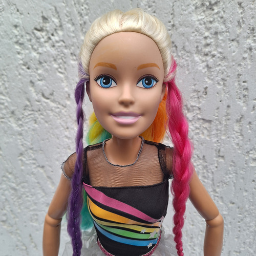 Barbie Rainbow Sparkle Gigante 70 Cm Just Play Mattel 2016 (Usado)