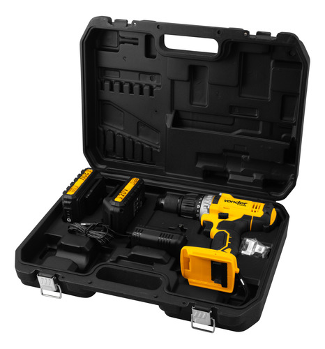 Parafusadeira/furadeira C/ Impacto A Bateria Pfv200i Vonder