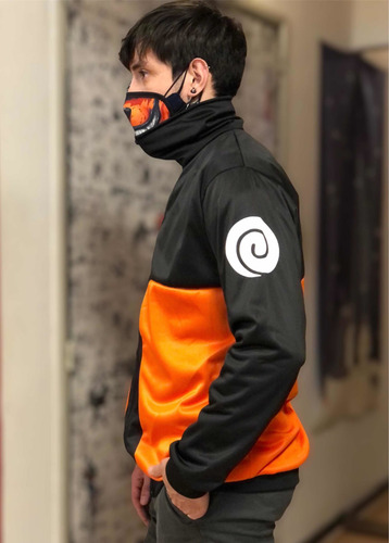 Imagen 8 de 10 de Campera Naruto Uzumaki Cosplay Unisex Gastovic Anime Store