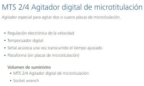 Agitador De Microtitulación Digital Mts 2/4 Ika