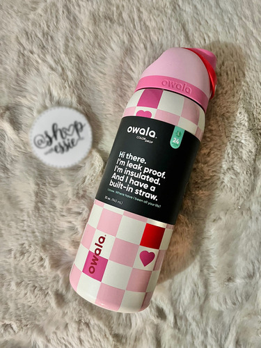 Bflaa Owala Freesip - Botella De Acero 32oz San Valentin