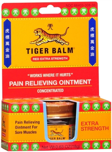 Bálsamo Para El Alivio Del Dolor Muscular Tiger Balm Extra