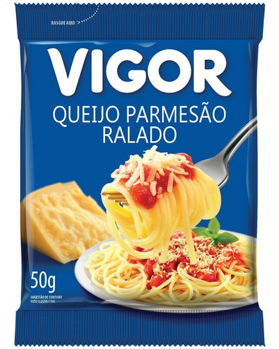 Queijo Parmesão Ralado Vigor 50g