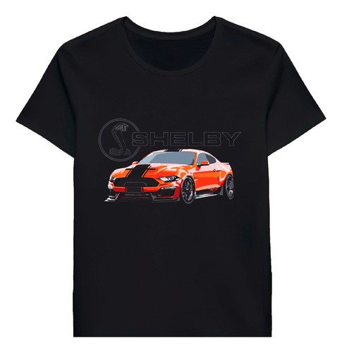 Remera Twister Orange Mustang Gt Shelby Usa 56276644