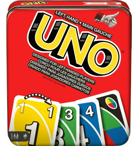 Mattel Games Uno Juego De Cartas Para Noche Familiar Con