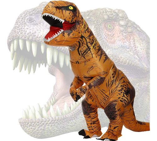 Jashke Disfraz Inflable Disfraces De Dinosaurio Trex Disfrac