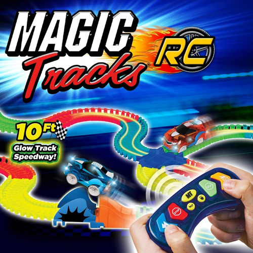Pista De Carrera Flexible Carro Control Remoto