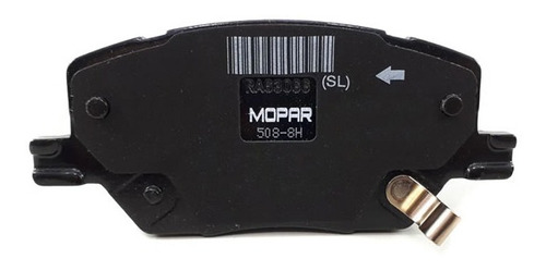 Pastilla De Freno Delantera Mopar Fiat Toro 2.0 L Multijet
