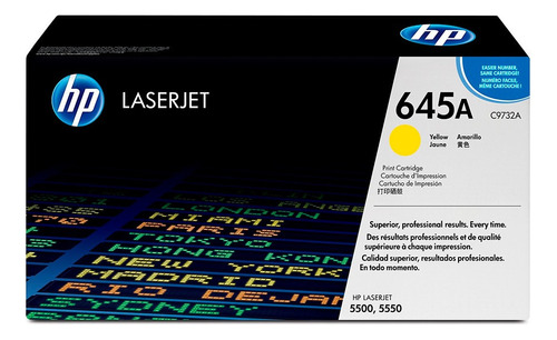 Toner Hp Original C9731a C9732a O C9733a Laser 5500 5550