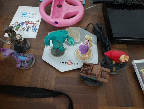 Consola Wii Completo C/14 Juegos, Disney Infinity Y Mucho+ (Usado)
