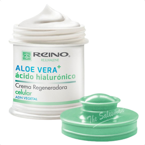 Crema Regeneradora Celular (aloe + Ác. Hialurónico) - Reino