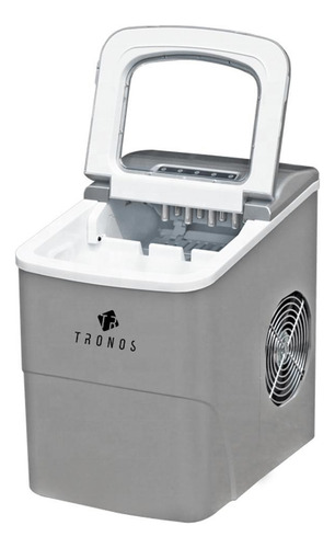 Máquina Gelo Portátil Tronos B12-b Cinza 2 Litros 12kg