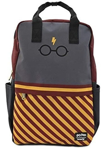 Loungefly X Harry Potter Gafas Gryffindor Mochila De Nailon.