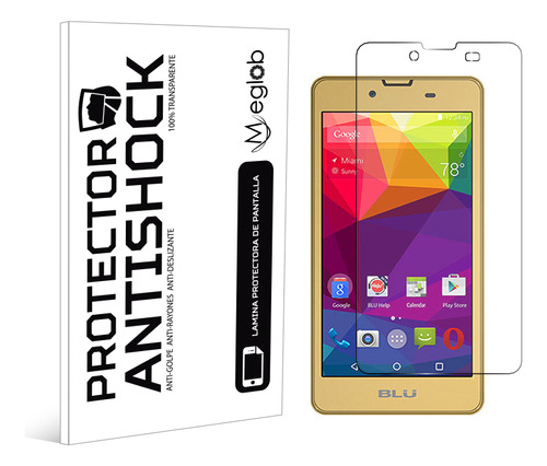 Protector Pantalla Antishock Para Blu Neo X