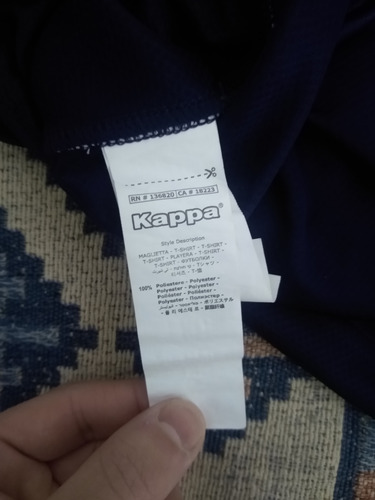 Camiseta Napoli Entrenamiento Kappa (Usado)