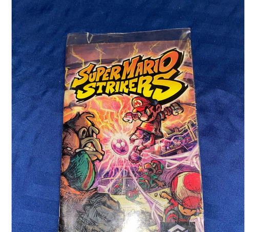 Manual Fisico Mario Strikers Nintendo Game Cube (Usado)