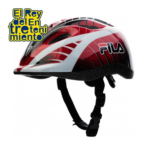 Imagen 3 de 6 de Casco Fila Regulable P/ Niños Patines Bicicleta Skate El Rey