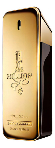 1 Million Masculino Perfume Eau De Toilette Paco Rabanne Million 100-ml