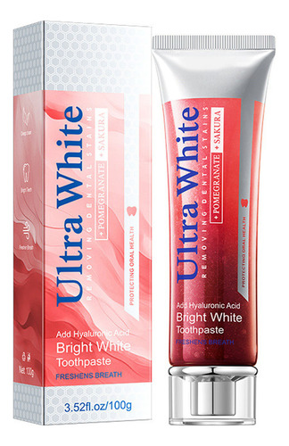 Pasta De Dientes Quitamanchas Iluminadora J Lemon Mint, 100