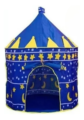 Carpa Infantil Juguete Niño Azul Estilo De Príncipe Plegable