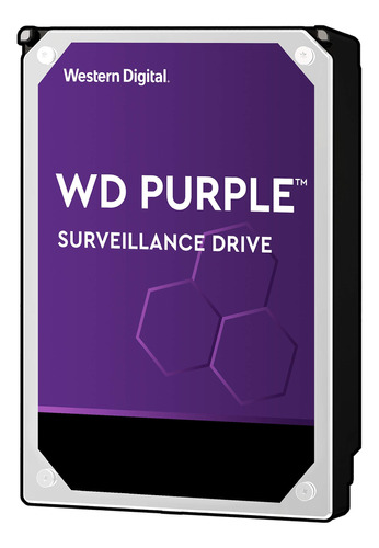Wd - Disco Duro De Vigilancia Púrpura De 4 Tb  Clase  R.