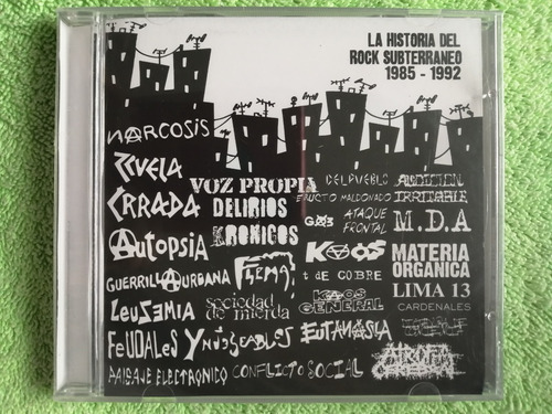 Eam Cd Historia Del Rock Subterraneo 1985 Leusemia Narcosis 