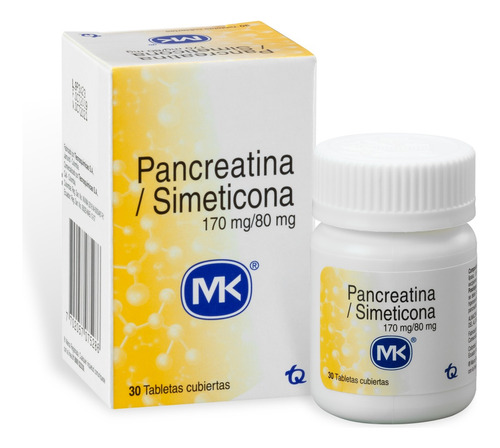 Pancreatina Simeticona Mk Tbs