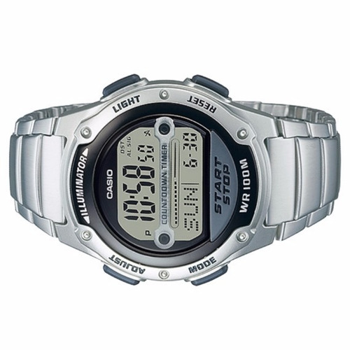 Relógio Casio W-756 D-1a C/9 Temporizadores H.mundial Alarme