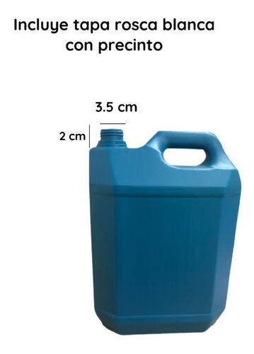 Imagen 4 de 10 de Bidones Plasticos 10 Litros Nuevo Color Rec X 40 Un.
