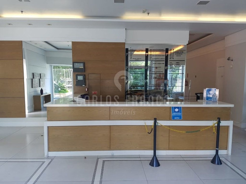 Imagem 2 de 8 de Conjunto Comercial De 38m², Com Ar-condicionado, Vão Livre, Banheiro, Sacada, 1 Vaga - Água Branca - Cf64968